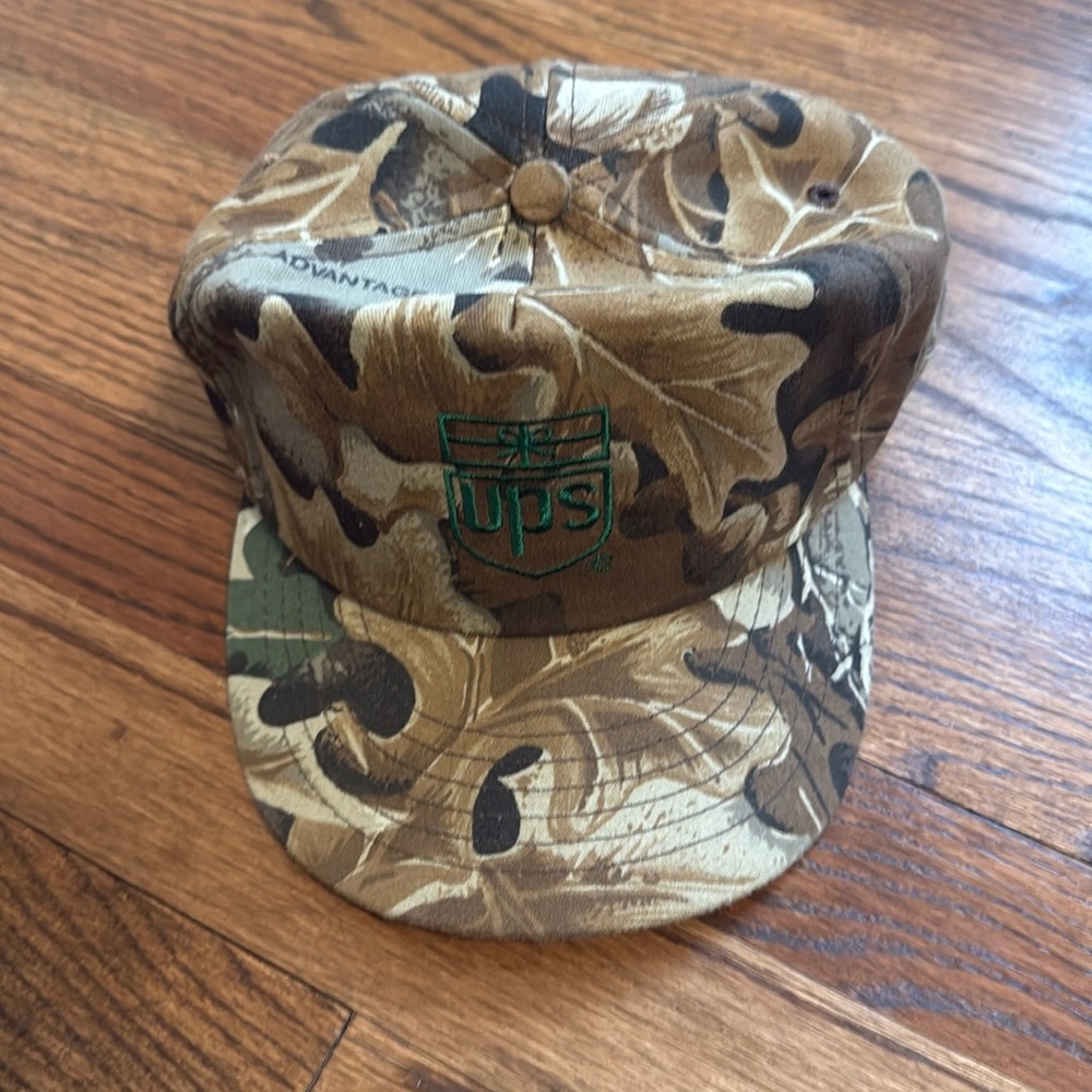 Vintage UPS hat - camo